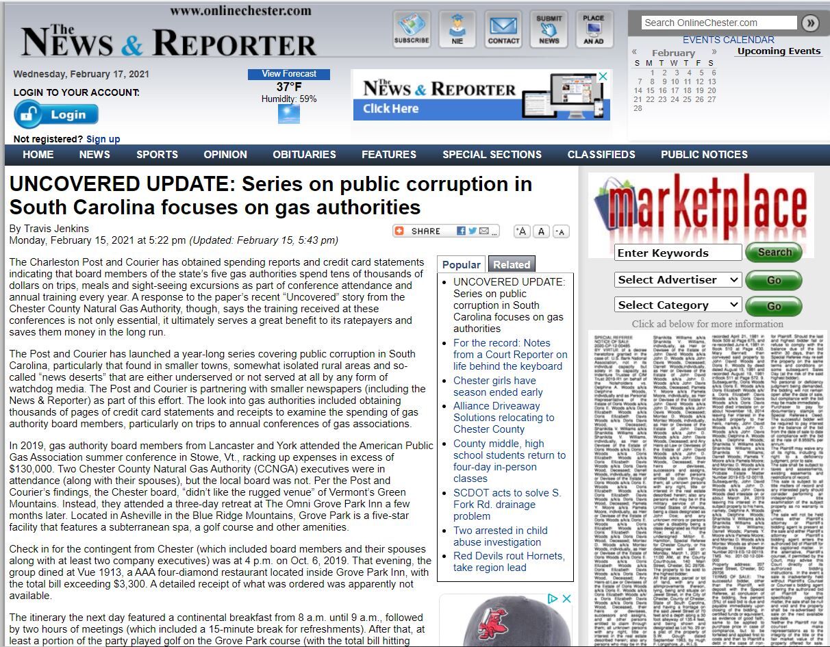 News & Reporter 2.15 update Uncovered